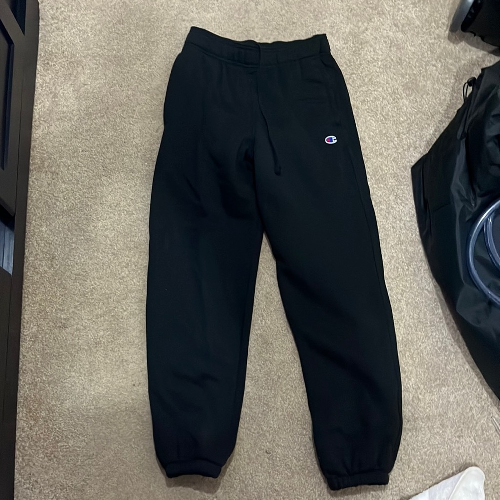 Black Champion Sweatpants, Women’s S